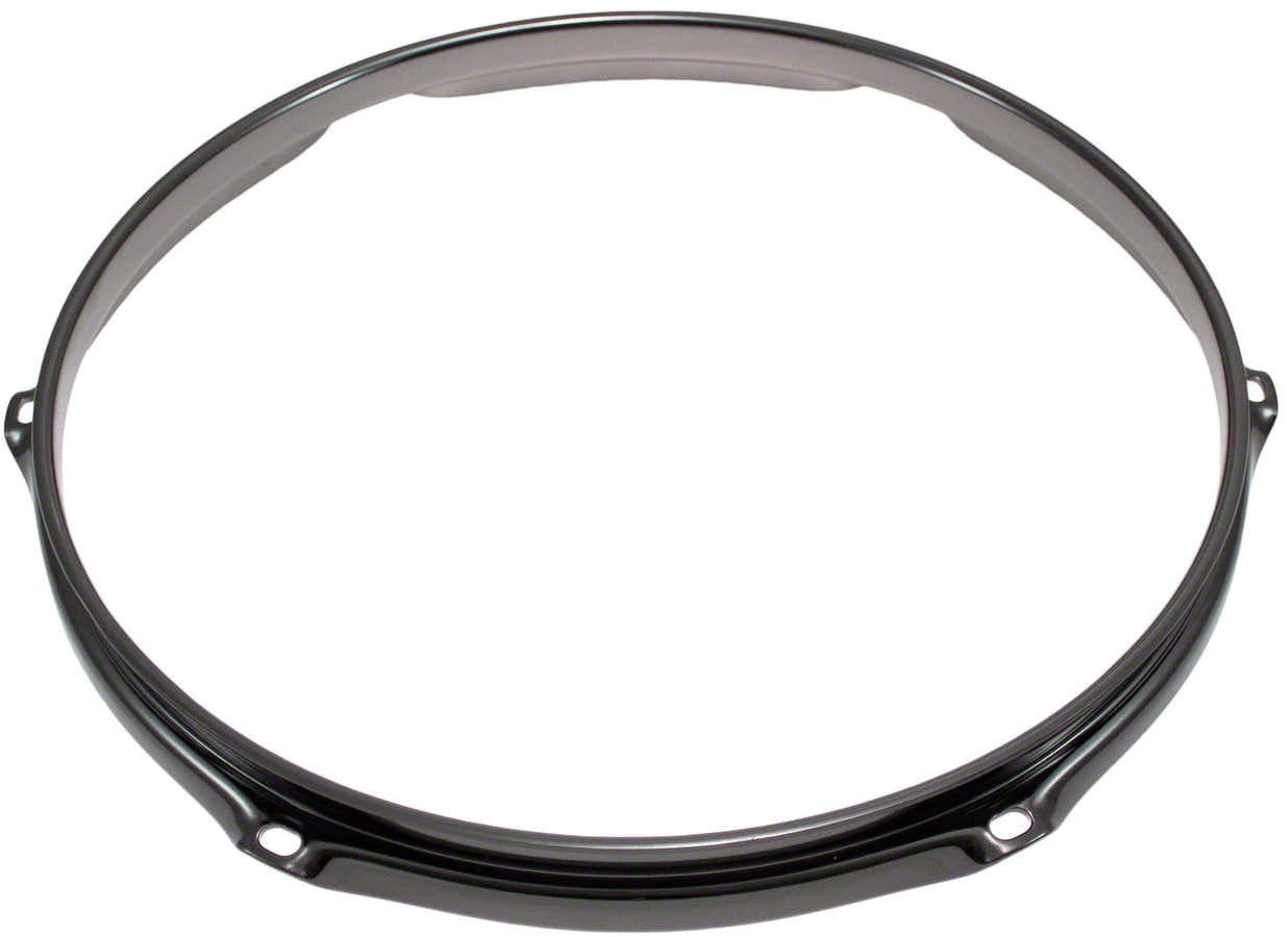 H30-10-6BK - 10" 6 Holes Black 3.0mm Super Triple Flange Drum Hoop