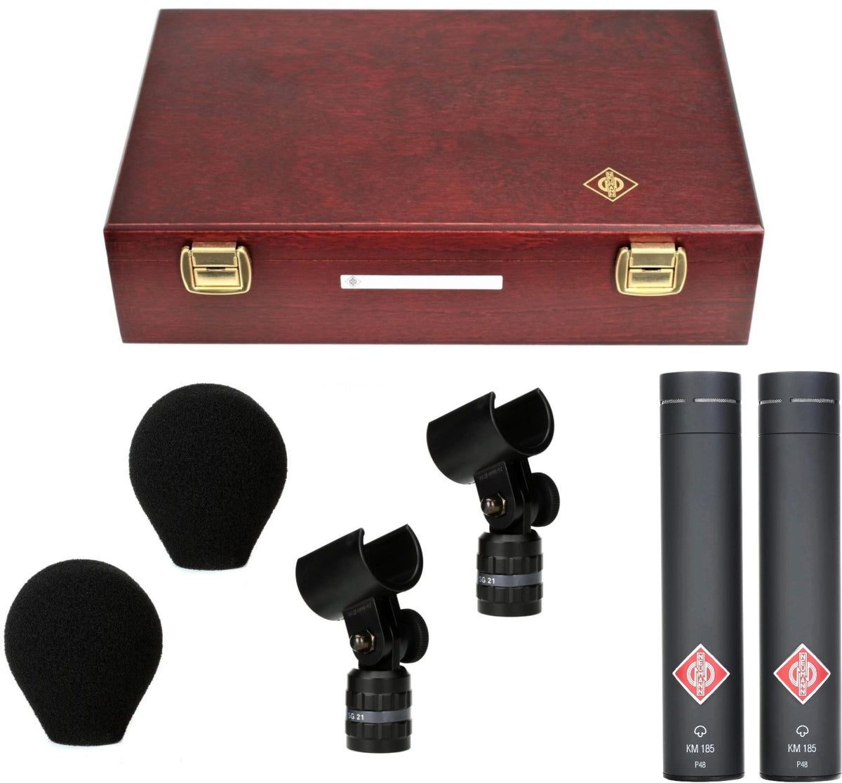 KM 185 Stereo Set Black