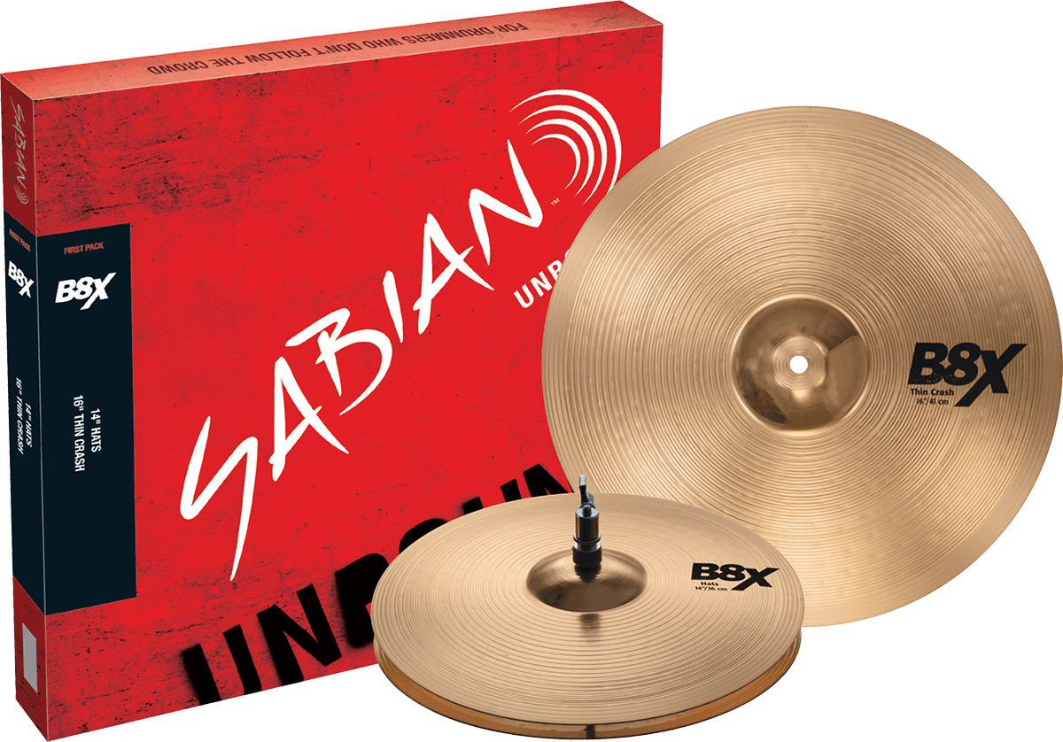 Set B8X First 14"/16" +9 DIAS TESTE DRUMEO