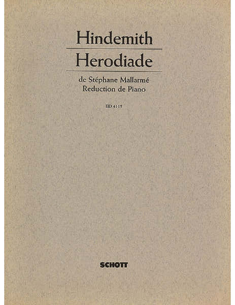 Hindemith - Hérodiade - Orchestre