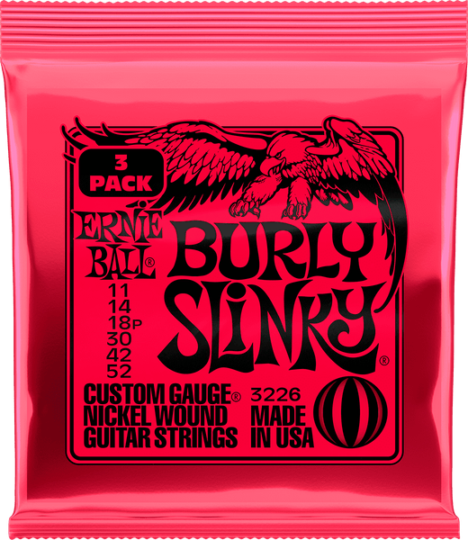 3226 Burly Slinky 11-52 Embalagem de 3