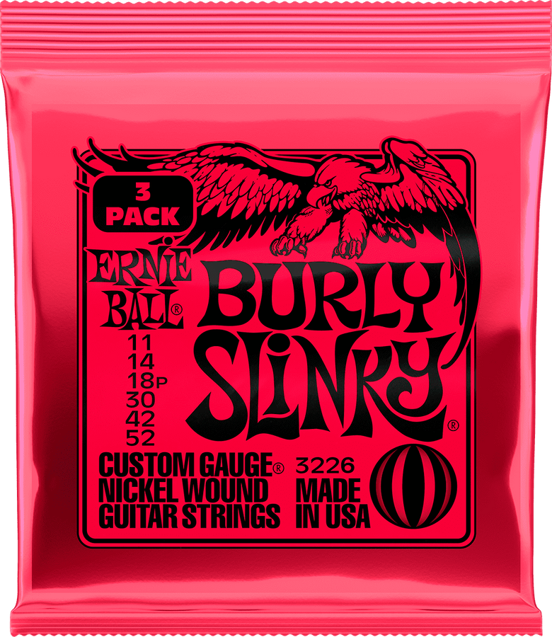 3226 Burly Slinky 11-52 Embalagem de 3