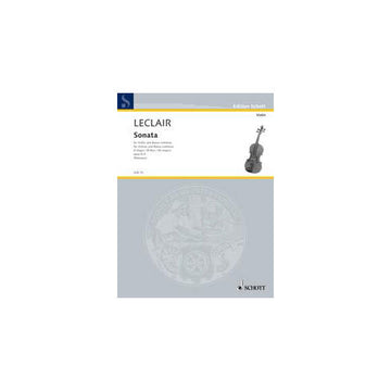 Leclair J.M. - Sonata D Major Op.9/3 - Violon et Basse Continue