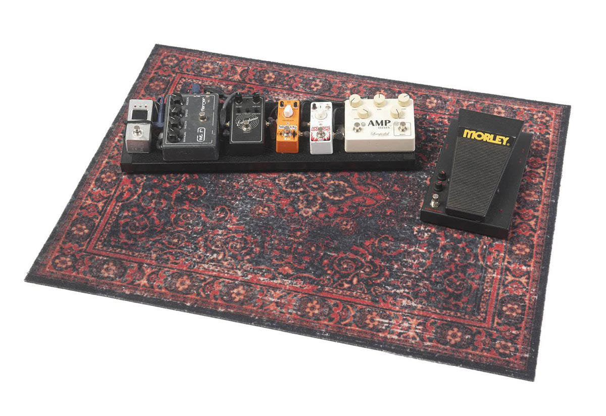 VPA-BLR Tapete Vintage Persian Club Series 80 X 60CM Antiderrapante Preto Vermelho