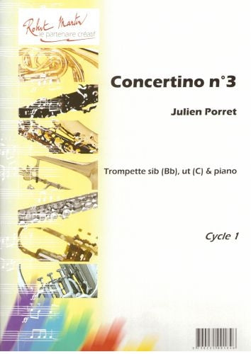 Robert Min Porret J. - Concertino N3 Sib Ou Ut