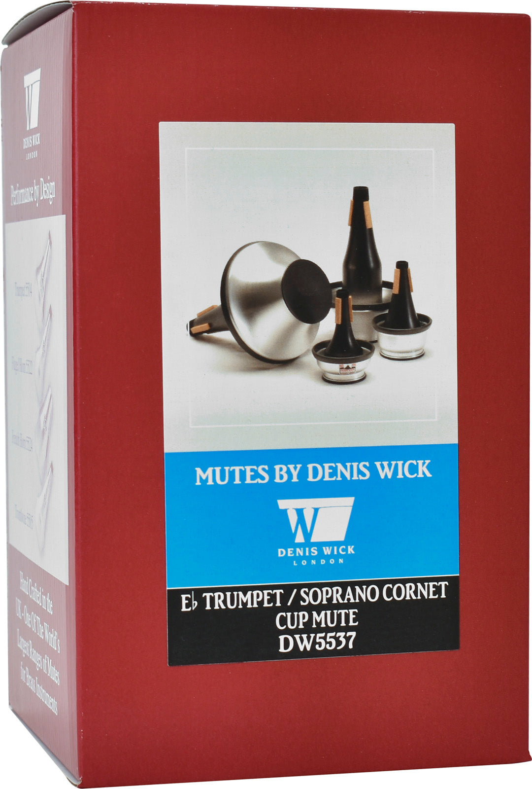 TAÇA SINTONIZÁVEL MUDO PARA TROMPETE EM D E CORNETA E-FLAT DW5537