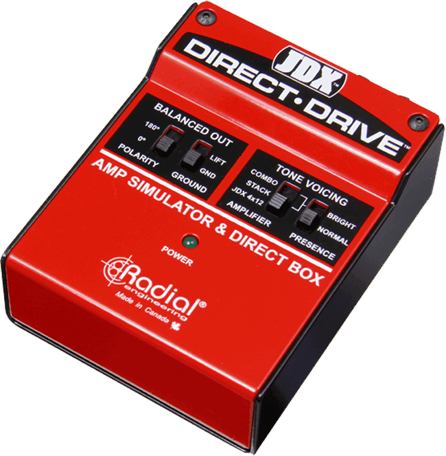 Radial JDX Transmissão direta