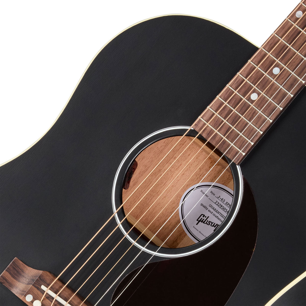 J-45 Special Acetinado Ébano Moderno
