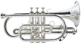 CORNET SIb D'TUDE ROY BENSON CR-202S (argent)