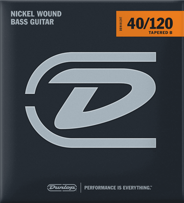 BASS STRINGS ROUND WIRE NICKEL NICKEL TAPERED SET 5 STRINGS 40-120