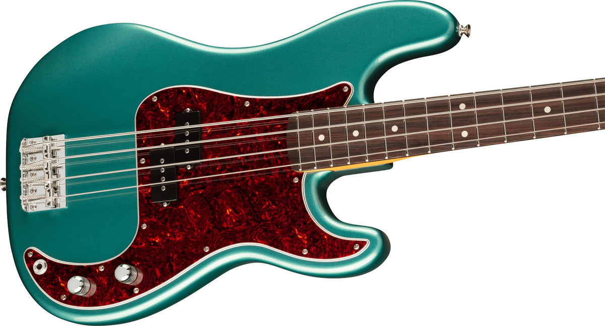 American Professional Classic Precision Bass RW Verde Sherwood metálico desbotado