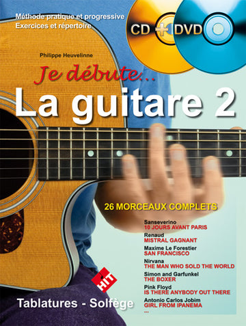 Heuvelinne P. - Je Debute La Guitare Vol.2 +CD/DVD