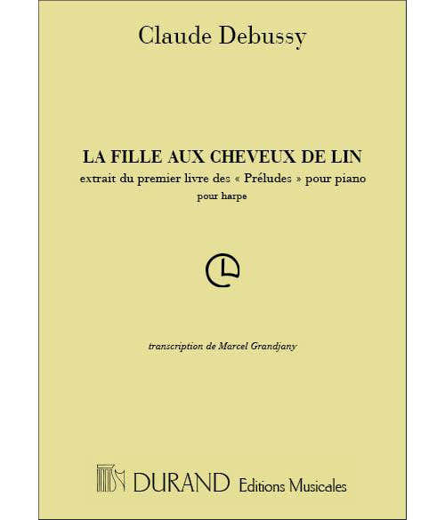 DEBUSSY C. - LA FILLE AUX CHEVEUX DE LIN - HARPE