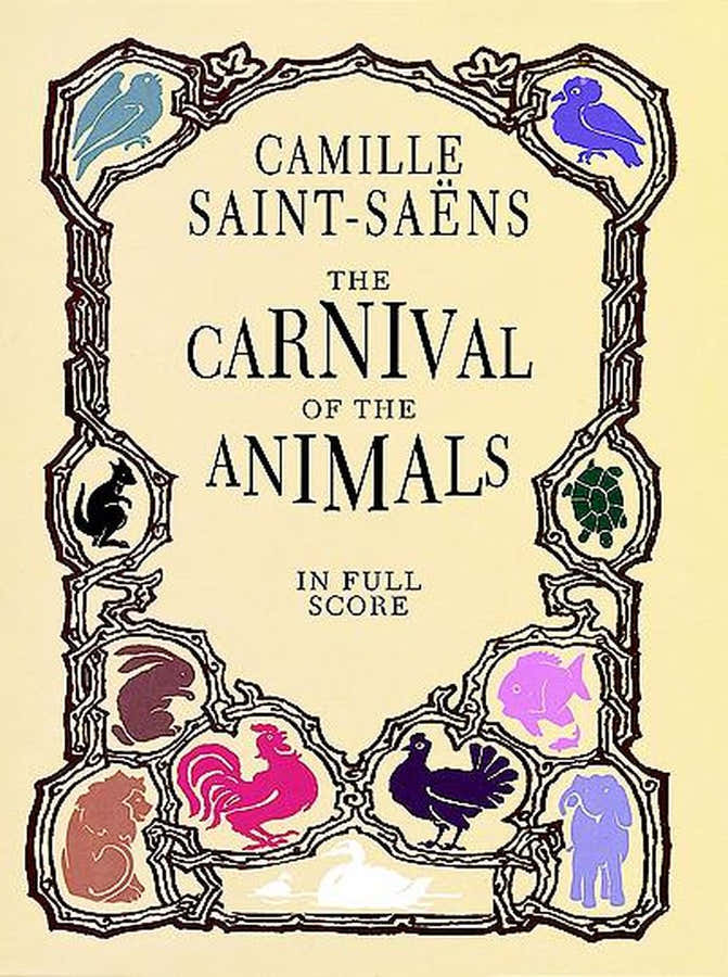 SAINT-saens C. - Carnaval dos animais - Partitura de regente