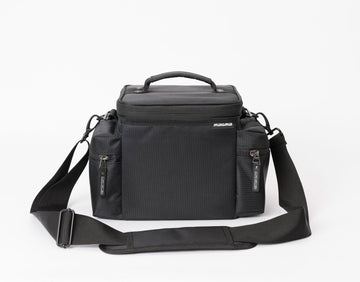 45 Bolsa para discos 100 Preto/bordeaux