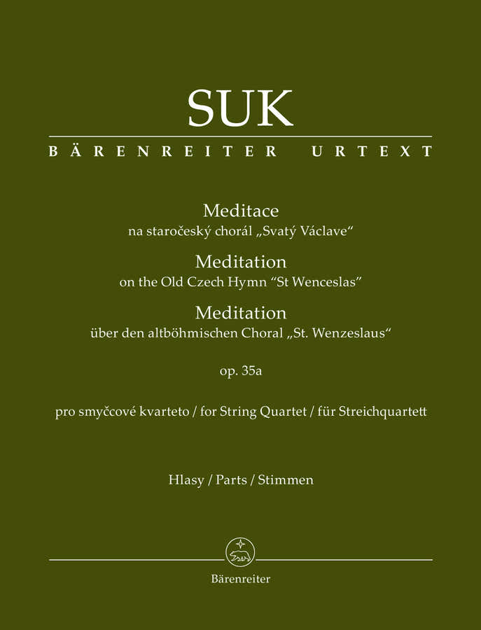 Suk Josef - Meditation On The Old Czech Hymn "ST Wenceslas" Op.35a - Parties Separees