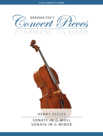 ECCLES HENRY - SONATA EM SOL MENOR - VIOLONCELO E PIANO