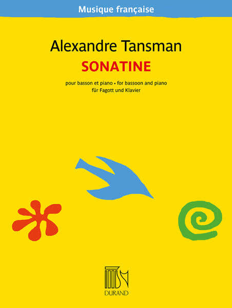 TANSMAN - SONATINE - BASSON