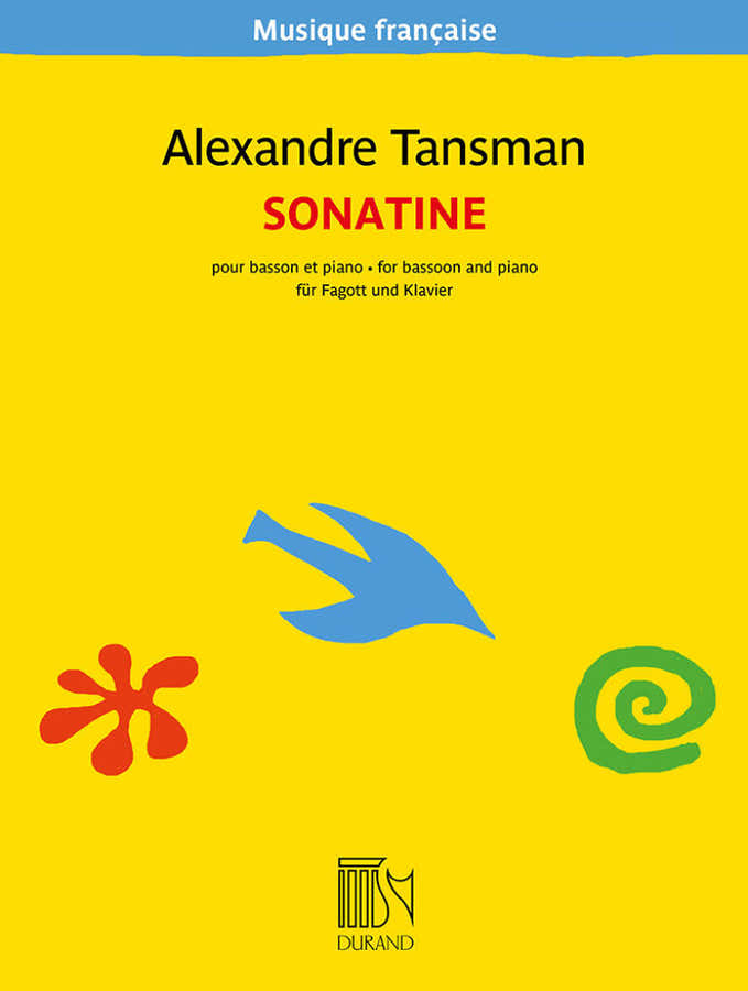 TANSMAN - SONATINE - BASSON