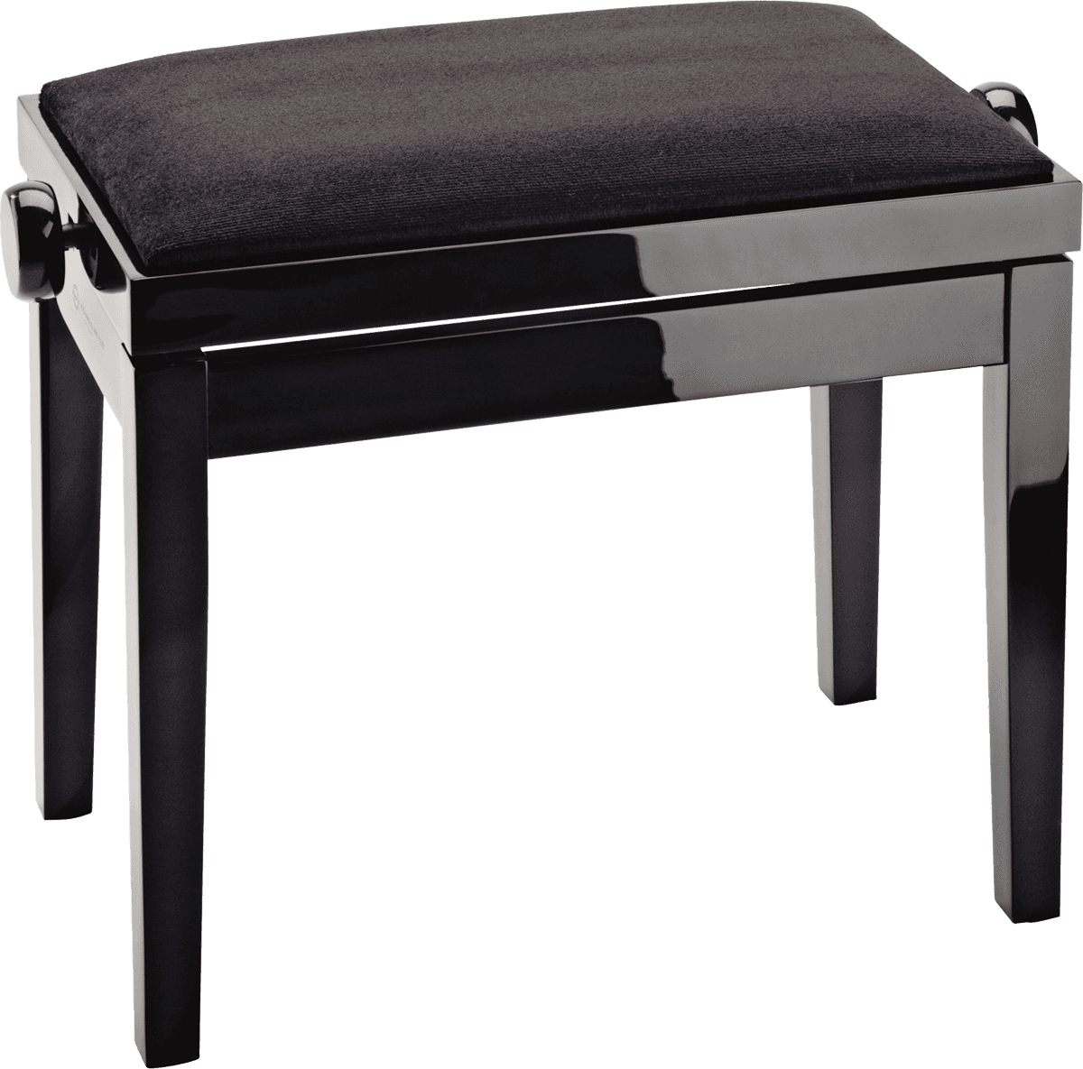 Banco para teclado 13901 Preto brilhante