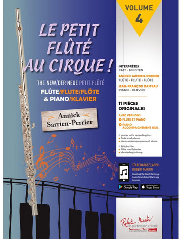 O pequeno flautista no circo! – Sarrien-Perrier
