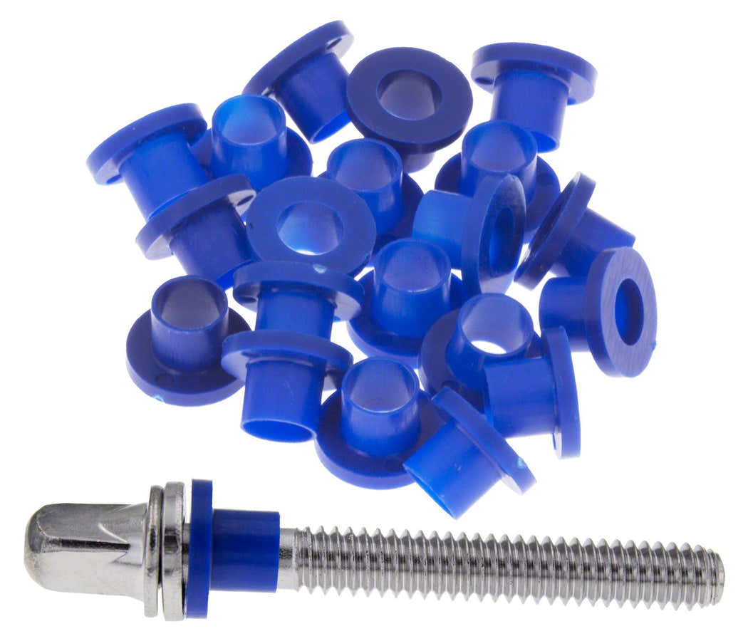 TRW50BLU - NYLON TENSION ROD WASHERS - BLUE (X50)