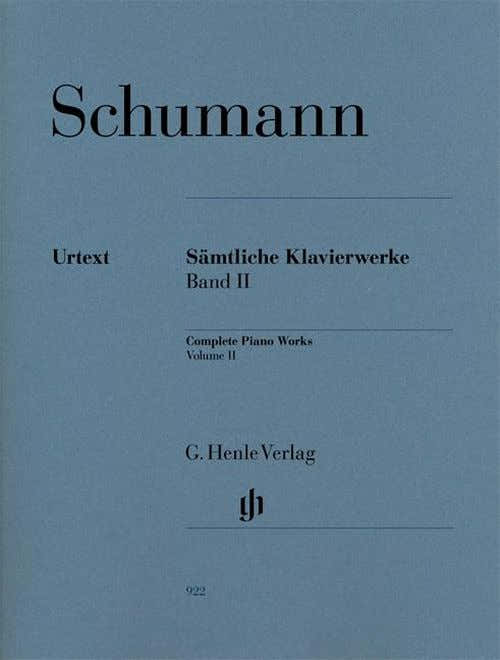 Schumann R. - Complete Piano Works Volume Ii
