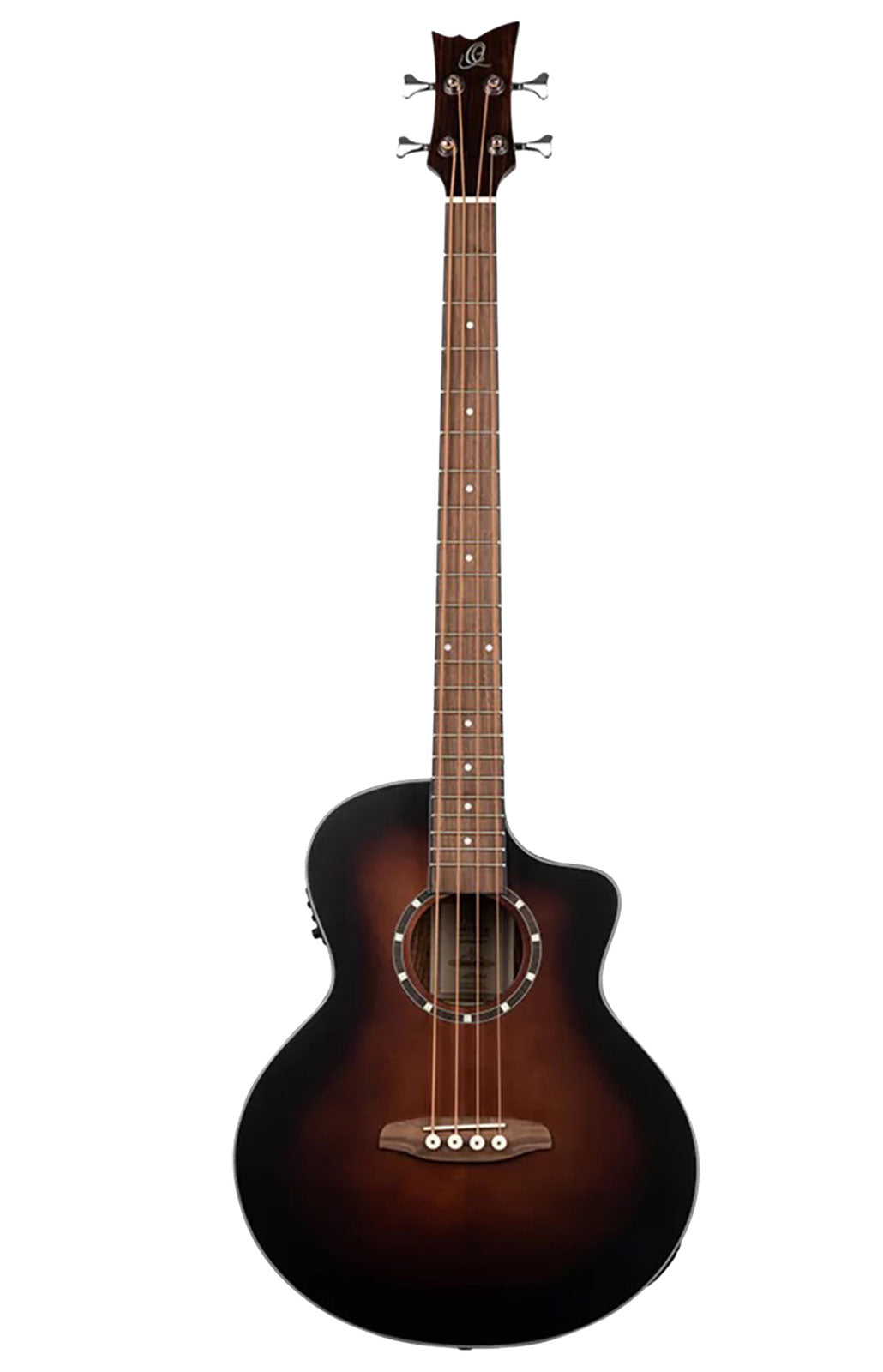 Ortega Deep Série 7 4 cordas CW EQ Bourbon Fade