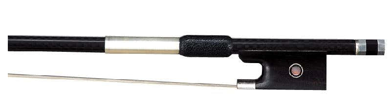 4/4 CARBON STUDY VIOLIN BOW CBB101 - BLACK