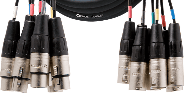 Multipar 8 XLR Macho/fêmea 5 M