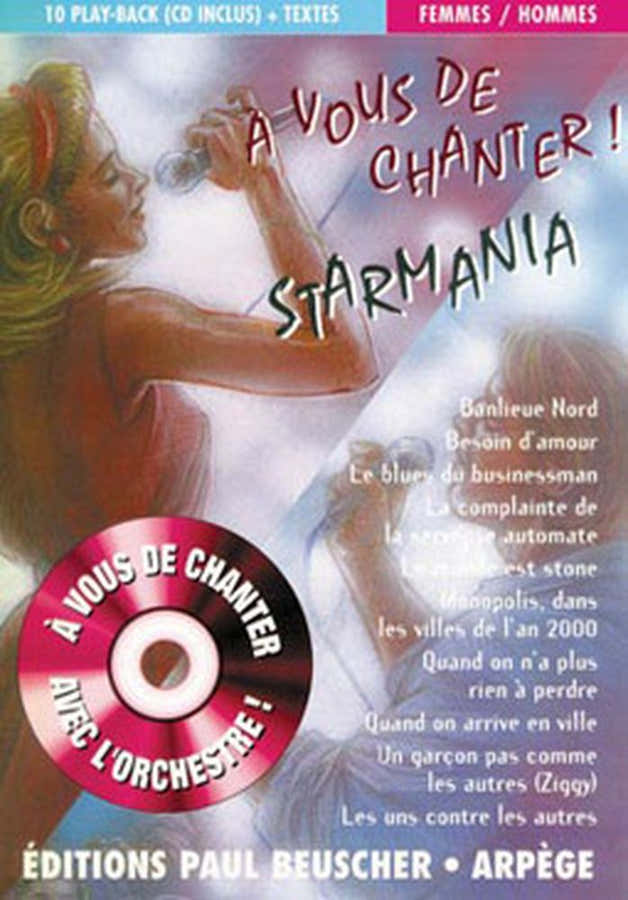 A Vous De Chanter Starmania + CD