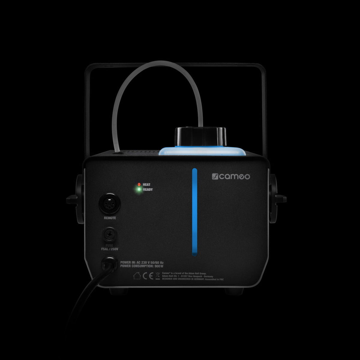 PHANTOM F3 - MQUINA DE FUMAA COMPACTA 950W COM ILUMINAO DUAS CORES