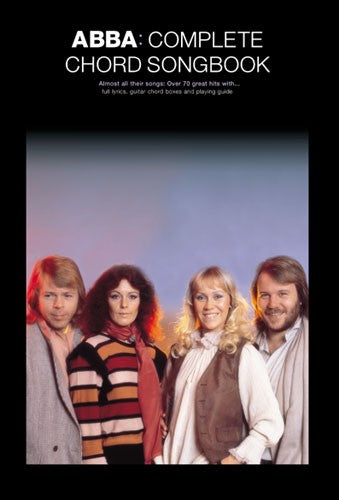 OMNIBUS PRESS - ABBA - COMPLETE CHORD SONGBOOK - LYRICS AND CHORDS