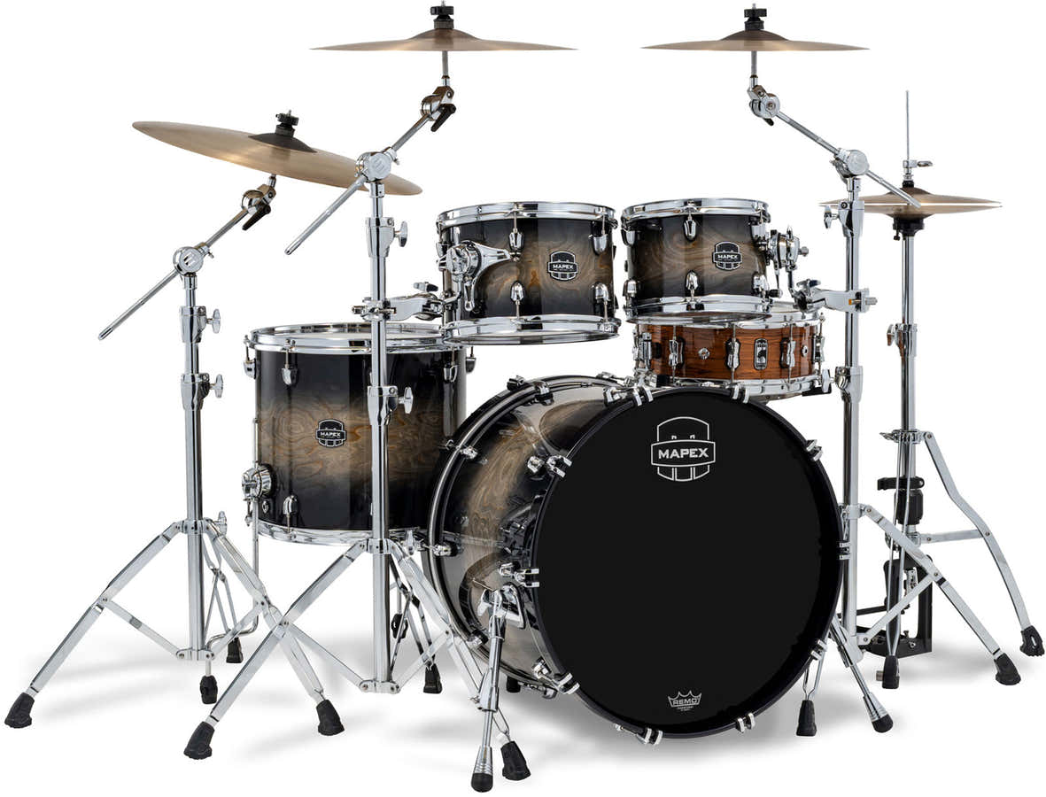 MAPEX SATURN VI SATGE 22" Degradê preto tinta