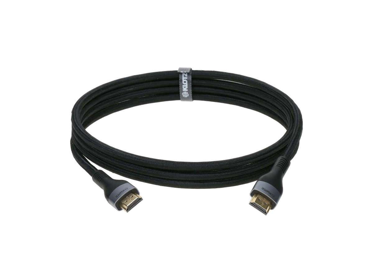 HDMI 2.1 Cabo PVC preto 5m