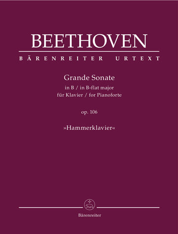 Beethoven L.V. - Grande Sonate Op.106 - "hammerklavier" - Piano