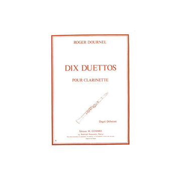 Dournel - Duettos (10) - 2 Clarinettes