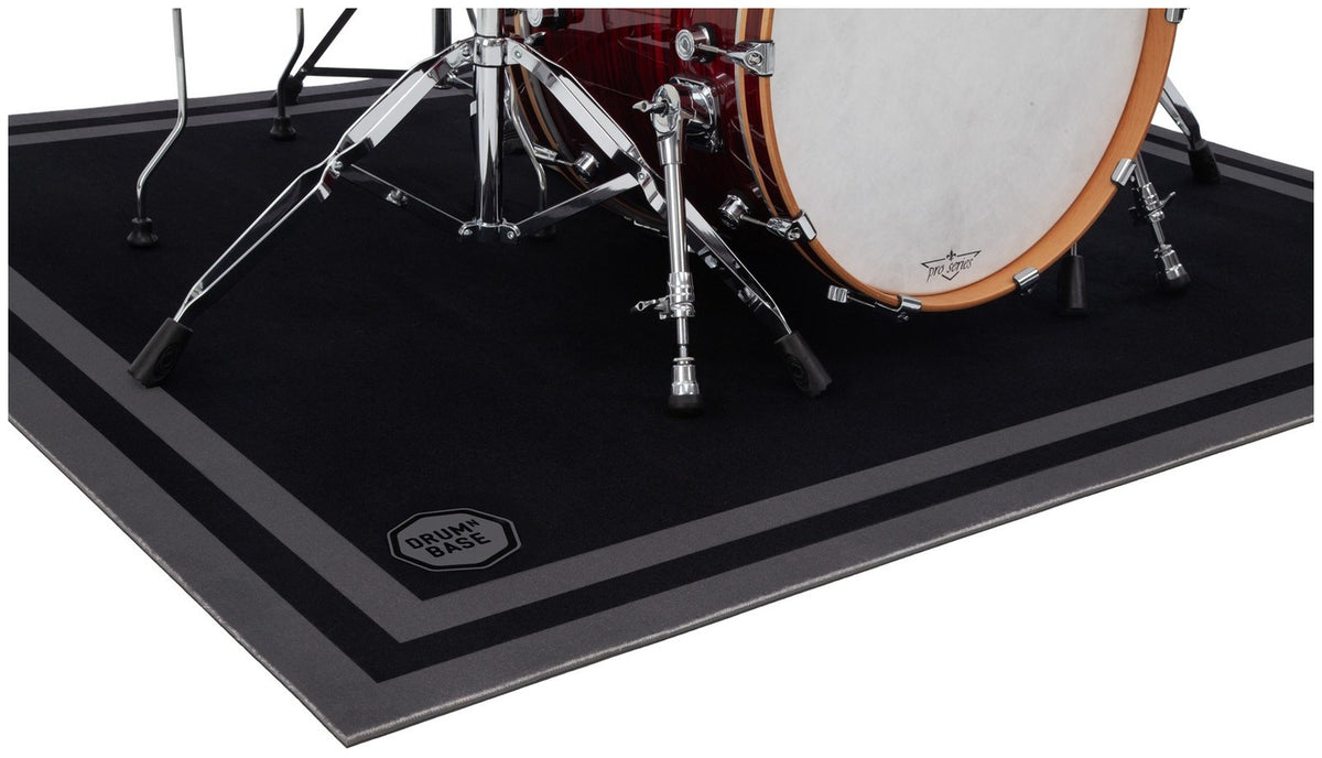 Suspensà£o Livre e Reduçà£o do Ruà­do de Impacto de 27dB - Tapete de Bateria 1.85 x 1.65m - Stage Black