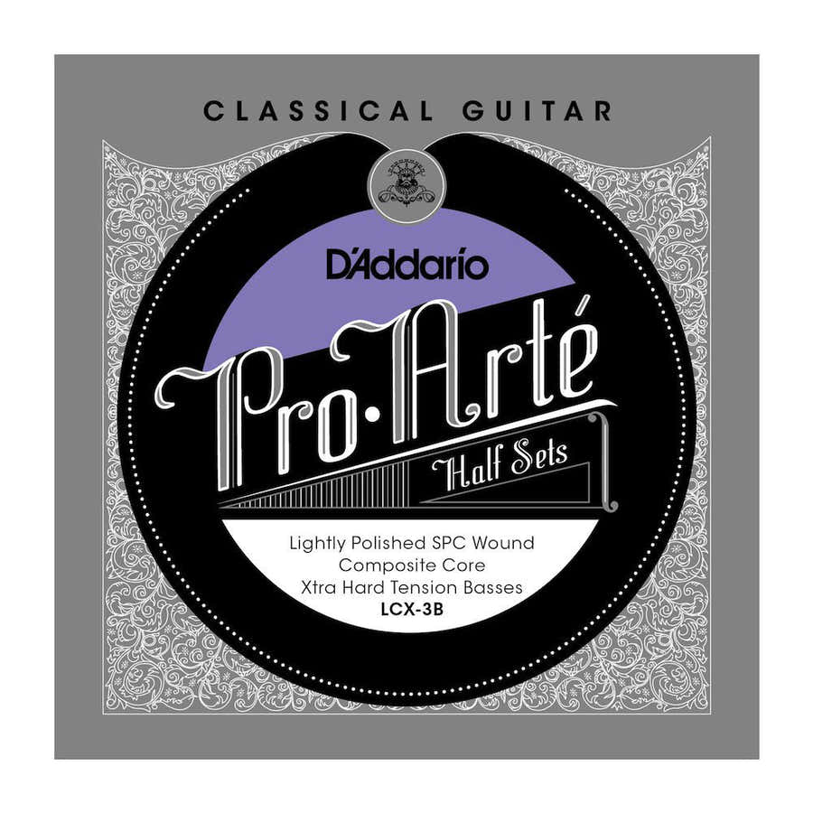 LCX-3B SET OF 3 BASS STRINGS FOR CLASSICAL GUITAR
