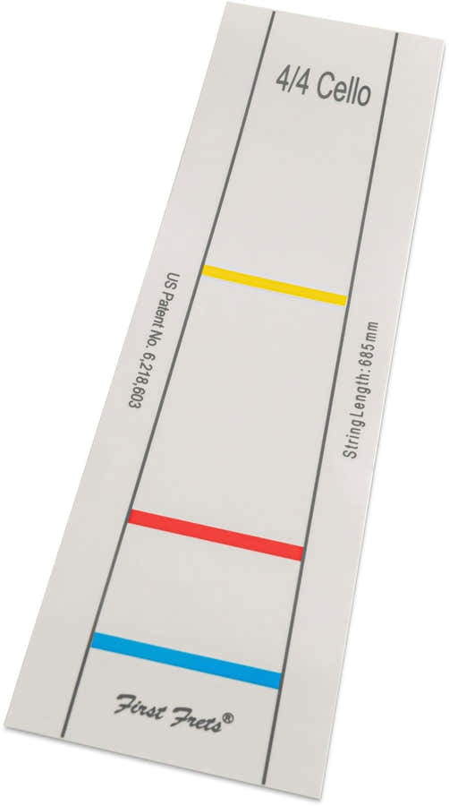 Marcações Para Espelho First Fret 325 MM Para Violino 4/4 E Viola 35.5 CM (14")
