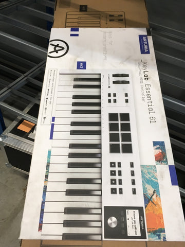 Keylab Essential 61 MK3 Branco - Stock B