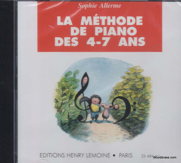 Allerme - Méthode De Piano "4-7 Ans" CD - Piano
