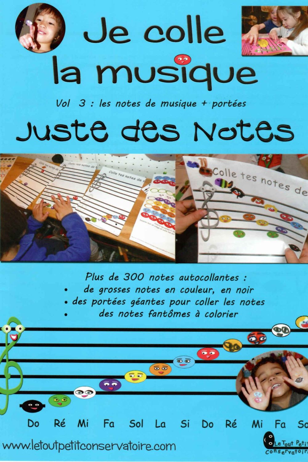 Le Tout Petit Conservatoire Je Colle La Musique Vol.3