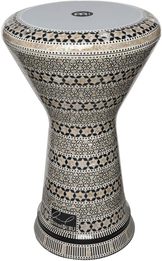 AEED6 - Daood Debu Signature Artisan Edition Doumbek 9" - White Pearl