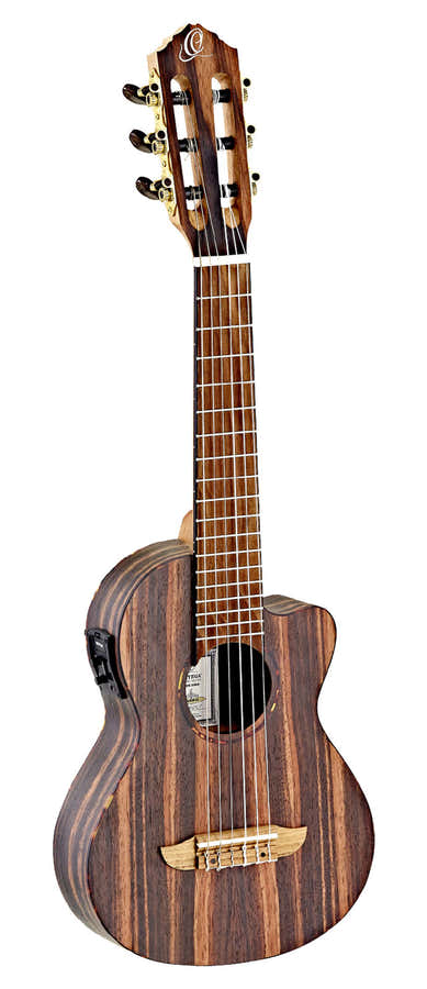 Guitalele CW de ébano EQ