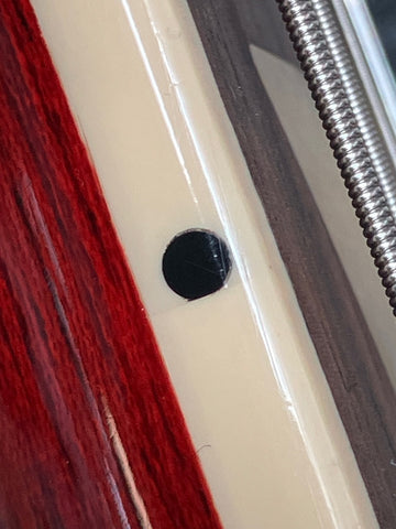 Les Paul Studio Vermelho vinho Contorno creme Stock B