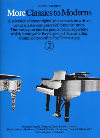 MORE CLASSICS TO MODERNS VOL 2 - PIANO