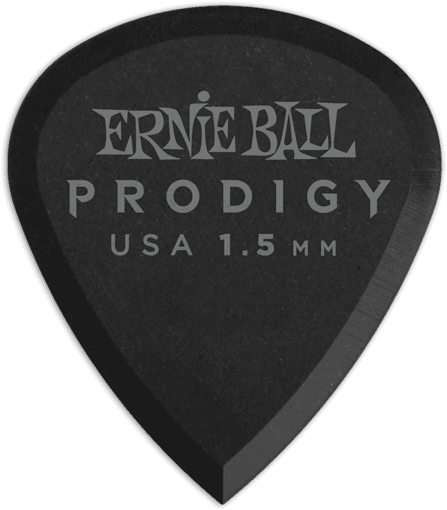 Palhetas Prodigy Saqueta De 6 Pretas Mini 1,5Mm