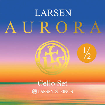 CELLO STRINGS LARSEN AURORA SET 1/2 MEDIUM