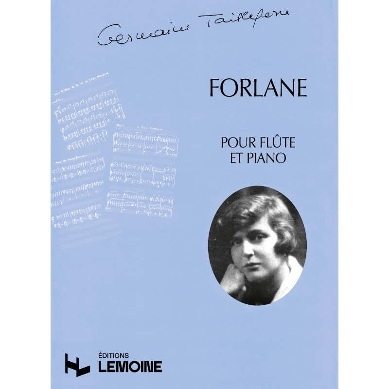 Tailleferre G. - Forlane - Flute Piano